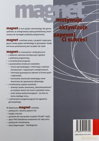 Język niemiecki Magnet 3 ćwiczenia GIMN - Giorgio Motta [KSIĄŻKA]
