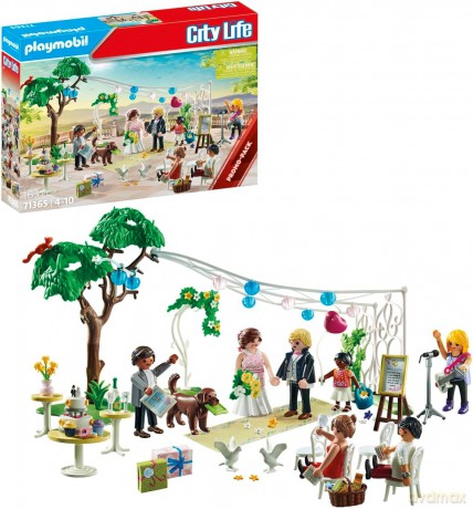 PLAYMOBIL Zestaw z figurkami City Life 7136 5 Przyjęcie weselne