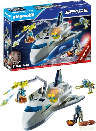PLAYMOBIL Zestaw z figurkami Space 71367 Misja statku kosmicznego