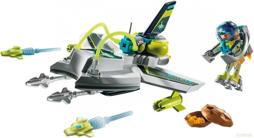 PLAYMOBIL Zestaw z figurkami Space 71370 Nowoczesny dron kosmiczny