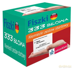 Język niemiecki. Fiszki 333 słowa. Zestaw startowy [KSIĄŻKA]