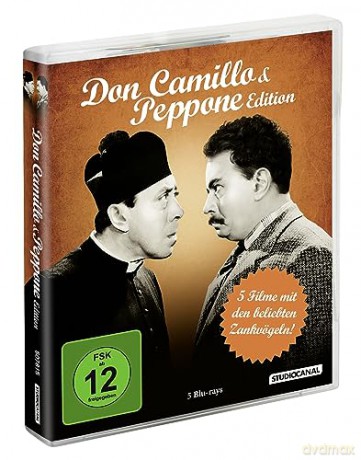 Don Camillo & Peppone Edition: Don Camillo's Last Round / The Return of Don Camillo / Don Camillo: Monsignor / Don Camillo's Last Round / Don Camillo in Moscow [5xBlu-Ray]