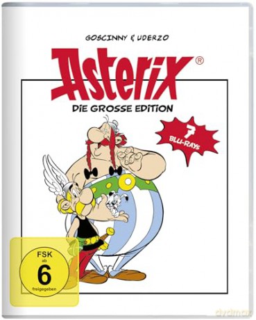 Asterix the Gaul / Asterix and Cleopatra / The Twelve Tasks of Asterix / Asterix Versus Caesar / Asterix in Britain / Asterix in America [BOX] [7xBlu-Ray]