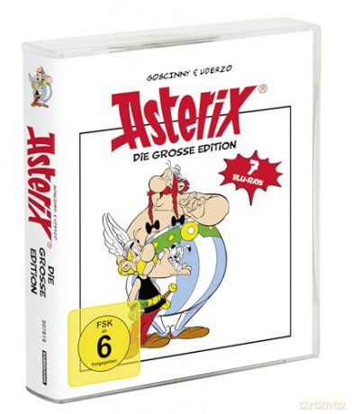 Asterix the Gaul / Asterix and Cleopatra / The Twelve Tasks of Asterix / Asterix Versus Caesar / Asterix in Britain / Asterix in America [BOX] [7xBlu-Ray]
