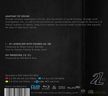 Song Circus - Anatomy of Sound [Blu-Ray]+[SACD]