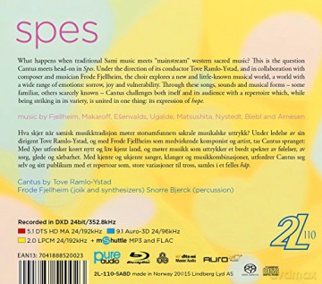 Frode Fjelheim: Cantus - Spes [Blu-Ray]+[SACD]