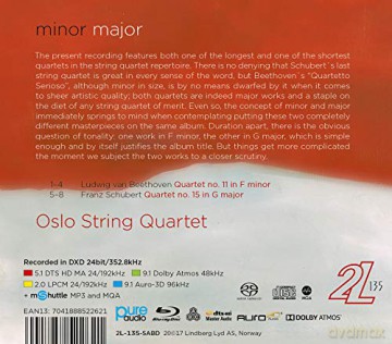 Oslo String Quartet - Major Minor [Blu-Ray]+[SACD]