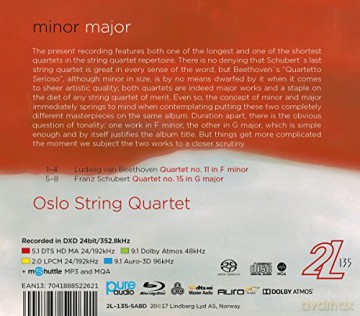 Oslo String Quartet - Major Minor [Blu-Ray]+[SACD]