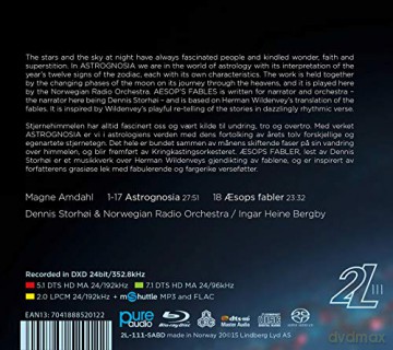 Magne Amdahl: Astrognosia fur Orchester [Blu-Ray]+[SACD]