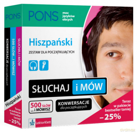 Pons. Słuchaj i mów. Hiszpański. Zestaw dla początkujących. [KSIĄŻKA]