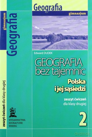 Geografia bez tajemnic GIMN kl.2 ćwiczenia - Edward Dudek [KSIĄŻKA]