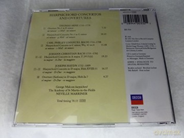 Malcolm/Asmif/Marrin: Bachcpe/Haydn:Harpsichord Ctos [CD]