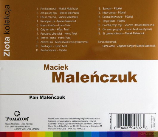 Maciej Maleńczuk: Pan Maleńczuk - Złota Kolekcja [CD]
