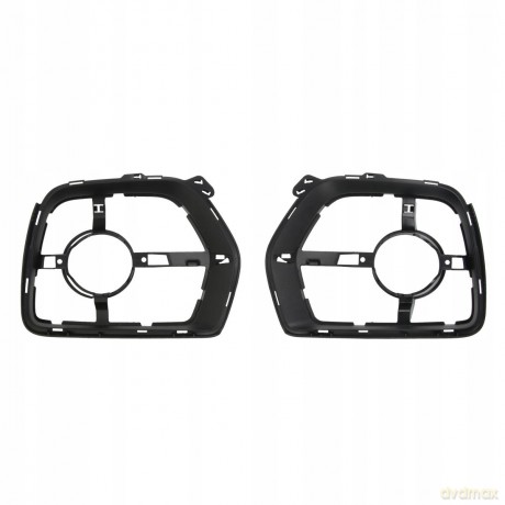 Mocowanie halogenu przód BMW X6 06.07-06.14 BLIC 5513-00-0099930P (1kpl= 2szt., z otworami na halogeny, plastik, czarny)