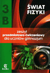 Fizyka Świat fizyki GIMN kl.3 ćwiczenia cz.B - Maria Rozenbajgier, Ryszard Rozenbajgier, Adam Blokesz [KSIĄŻKA]