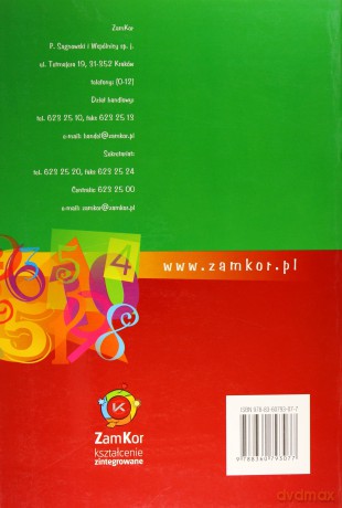Kolorowe odrabianki dla Krzysia i Anki. Zabawy matematyczne dla dziewięciolatków - Małgorzata Podleśna [KSIĄŻKA]