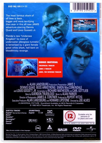 Jaws 3 (Szczęki 3) [DVD]