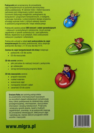 Informatyka Zajęcia komputerowe kl.1 podręcznik Edukacja wczesnoszkolna - Grażyna Koba [KSIĄŻKA]