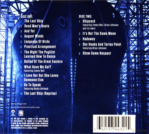 Sting: The Last Ship (Deluxe Edition) (ecopack) [2CD]