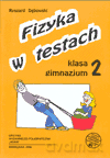 Fizyka w testach GIMN kl.2 testy - Dębowski [KSIĄŻKA]