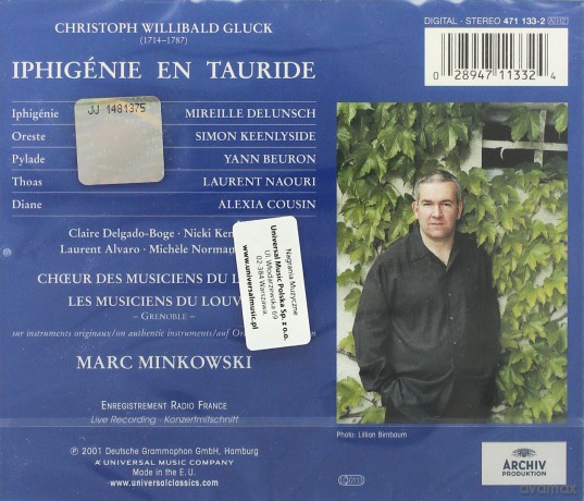 Marc Minkowski: Gluck: Iphigenie En Tauride [2CD]