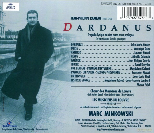 Marc Minkowski: Rameau: Dardanus [2CD]