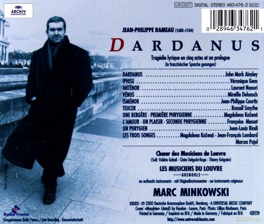 Marc Minkowski: Rameau: Dardanus [2CD]