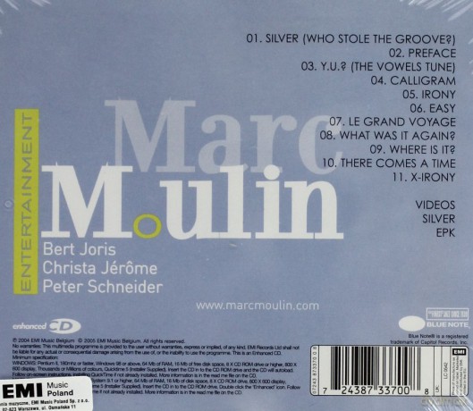 Marc Moulin: Entertainment - New Version [CD]