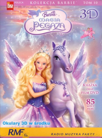 Kolekcja Barbie 10: Barbie i Magia Pegaza 3D (booklet) [DVD]