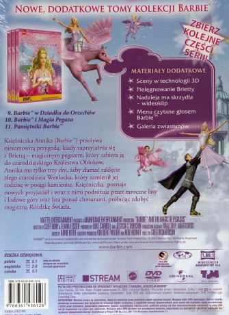 Kolekcja Barbie 10: Barbie i Magia Pegaza 3D (booklet) [DVD]