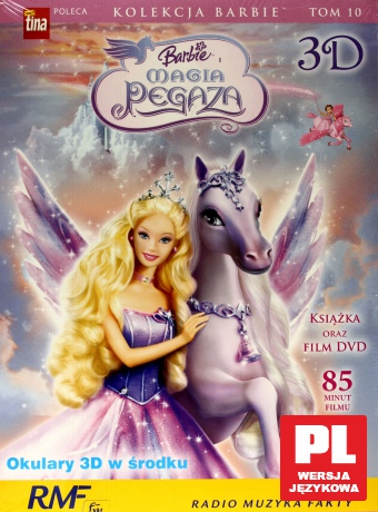Kolekcja Barbie 10: Barbie i Magia Pegaza 3D (booklet) [DVD]