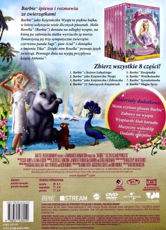 Kolekcja Barbie 02: Barbie Jako Księżniczka Wyspy (booklet) [DVD]