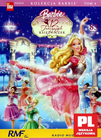 Kolekcja Barbie 04: Barbie i 12 Tańczących Księżniczek (booklet) [DVD]
