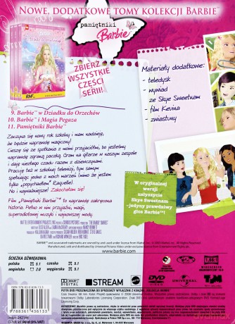 Kolekcja Barbie 11: Pamiętniki Barbie (booklet) [DVD]