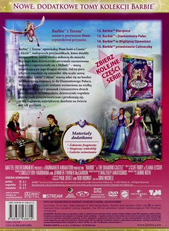 Kolekcja Barbie 13: Barbie i Diamentowy Pałac - Zamek (booklet) [DVD]