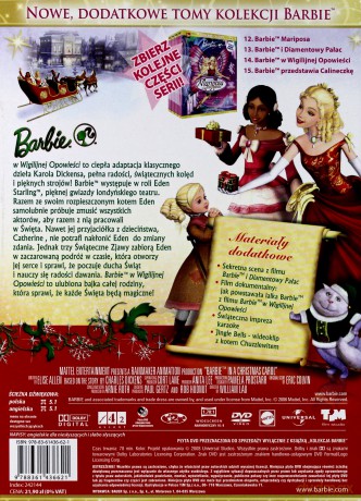 Kolekcja Barbie 14: Barbie w Wigilijnej Opowieści (booklet) [DVD]