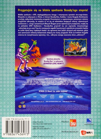 Kolekcja Scooby-Doo 10: Scooby-Doo i Najeźdźcy z Kosmosu (booklet) [DVD]