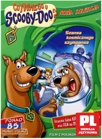 Co Nowego u Scooby-Doo: 01 Szansa kosmicznego szympansa (booklet) [DVD]