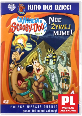 Co Nowego u Scooby-Doo: 04 Noc żywej mumii (booklet) [DVD]