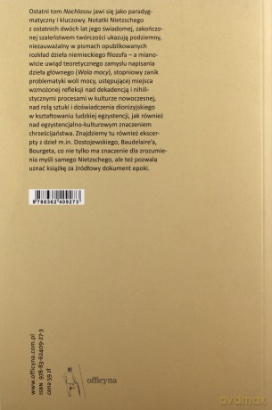 Notatki z lat 1887-1889 - Friedrich Nietzsche [KSIĄŻKA]