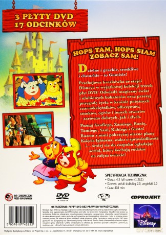 Gumisie sezon 1 cz. 1-3 (Disney) [BOX] [3DVD]