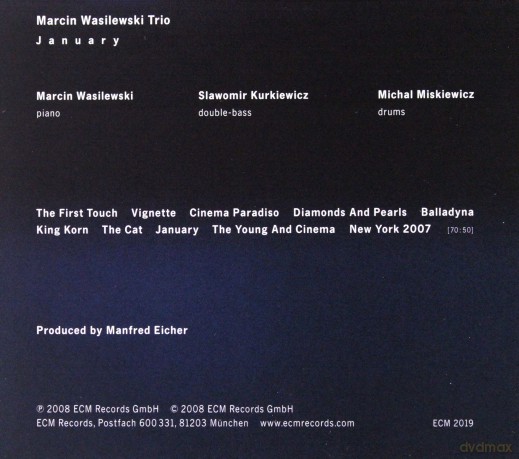 Marcin Wasilewski Trio: January [CD]