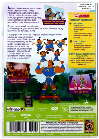 Nowe szaty króla 2: Kronk - Nowe wcielenie (Disney) [DVD]