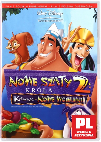 Nowe szaty króla 2: Kronk - Nowe wcielenie (Disney) [DVD]