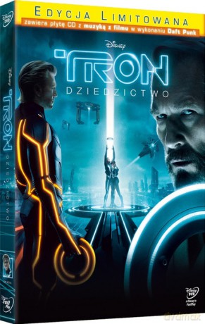 TRON: Legacy (Tron: Dziedzictwo) (edycja limitowana + soundtrack) [DVD]+[CD]