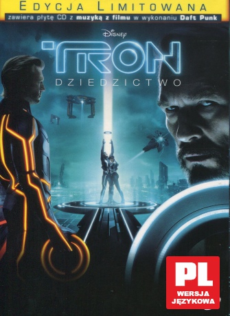 TRON: Legacy (Tron: Dziedzictwo) (edycja limitowana + soundtrack) [DVD]+[CD]