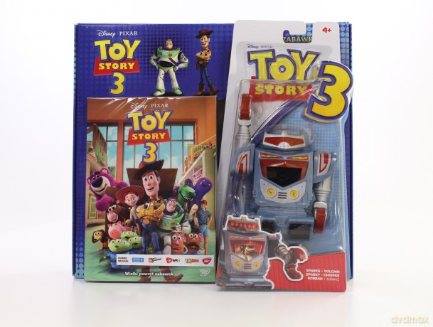 Toy Story 3 + Sparks (Robot) (Disney) [DVD]+[ZABAWKA]
