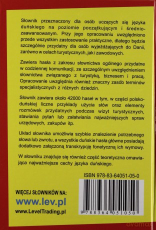 Słownik Polsko-Duński / Duńsko-Polski Czyli Jak To Powiedzieć Po Duńsku [KSIĄŻKA]