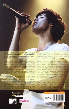 Harry Styles Narodziny gwiazdy. Od marzeń do One Direction - Alice Montgomery [KSIĄŻKA]