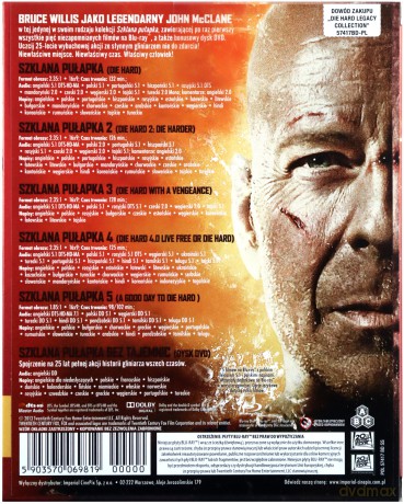 Szklana pułapka Kolekcja [BOX] [5xBlu-Ray]+[DVD]
